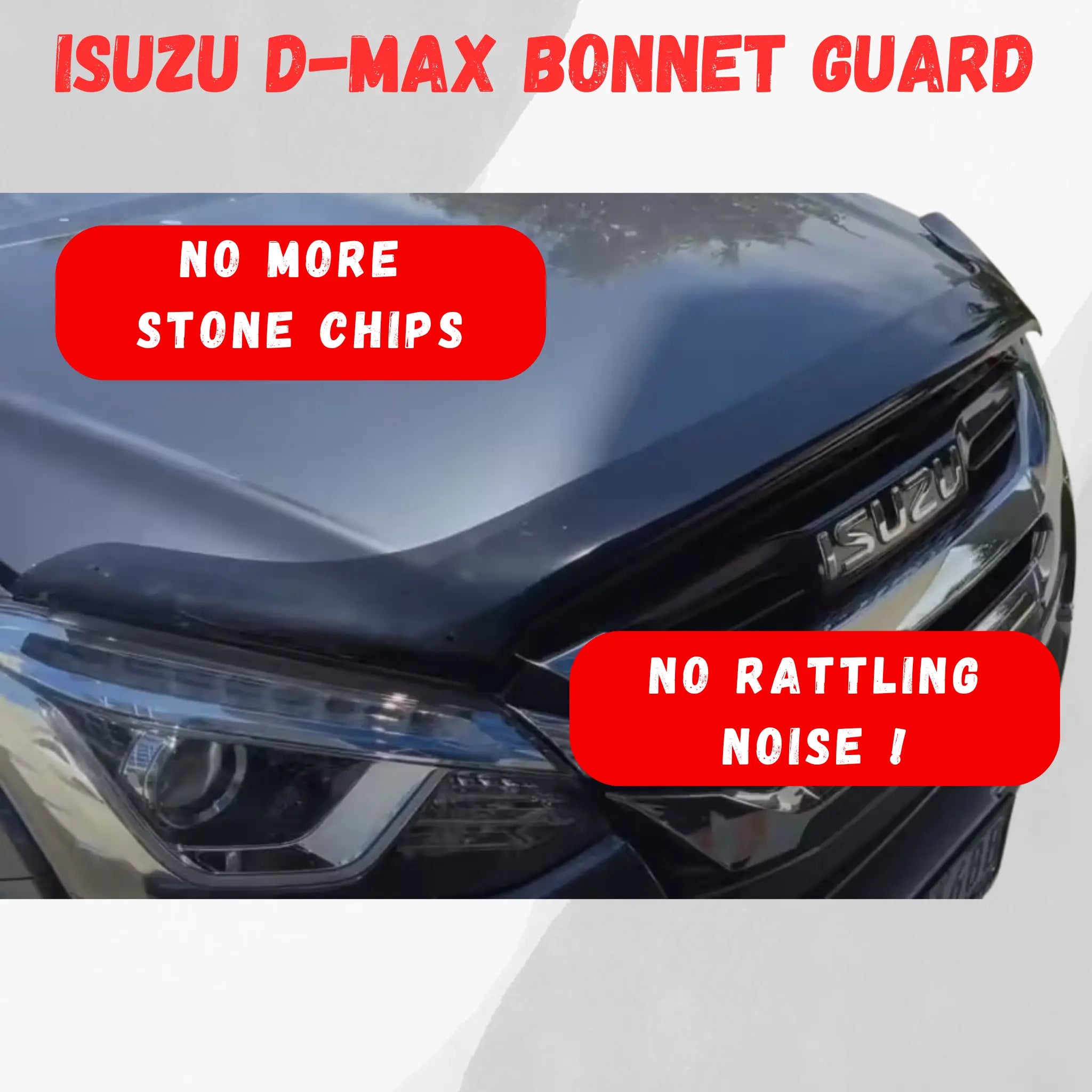 Isuzu D-Max bonnet guard