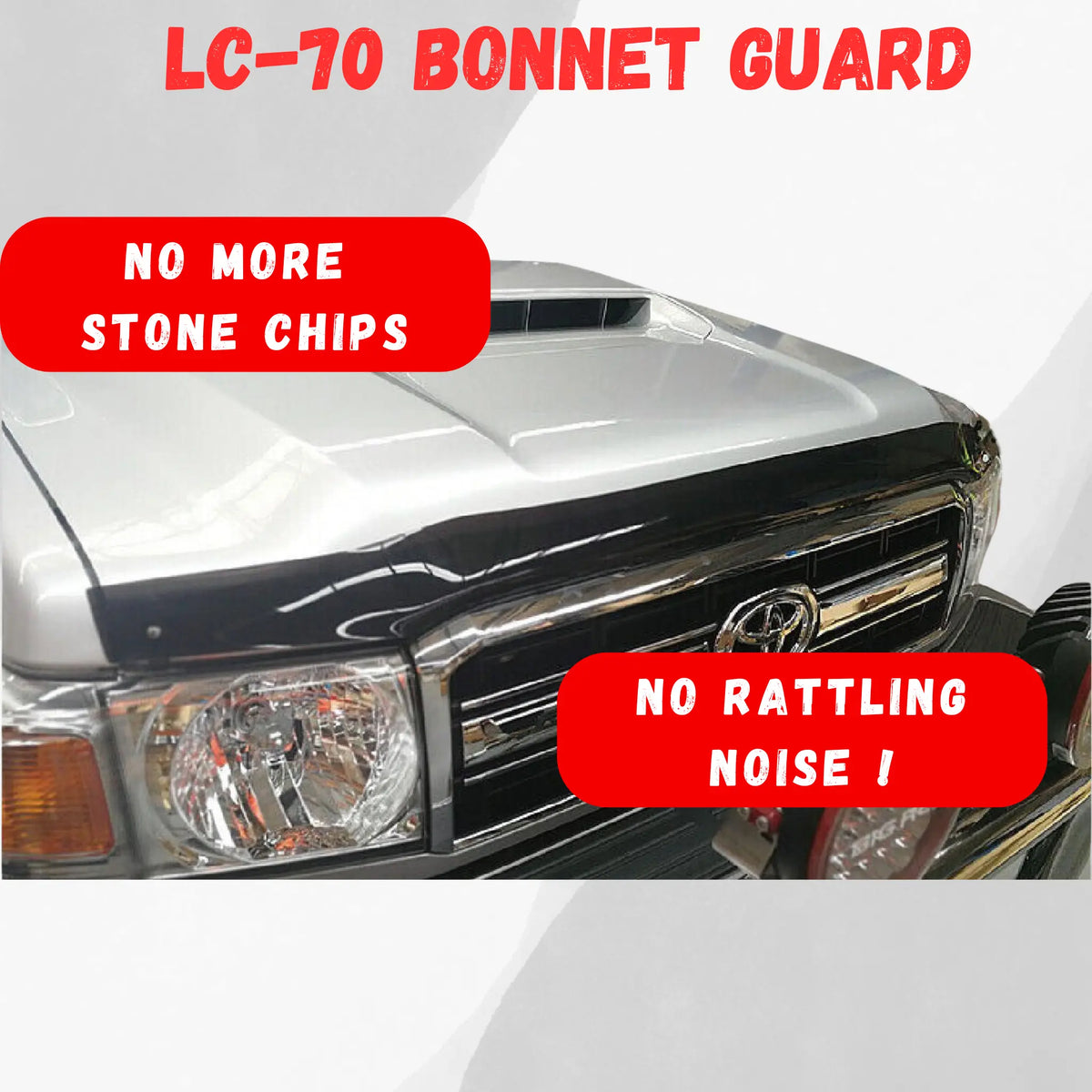 Landcruiser 70 Series Bonnet Guard — Tough Trucks NZ