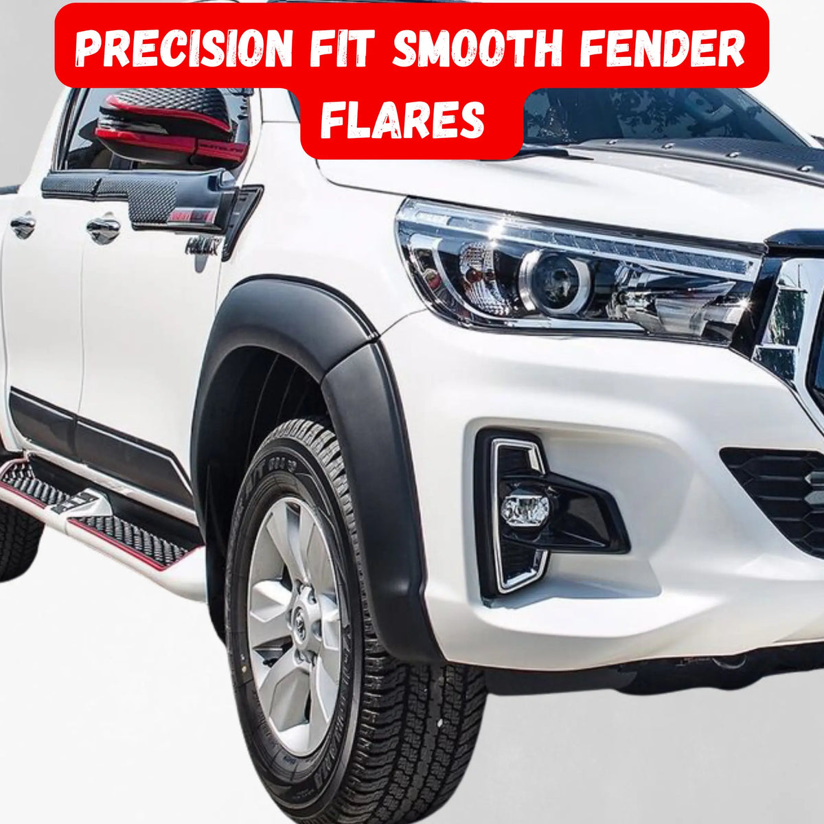 Toyota Hilux Fender Flares 2018-2020 — Tough Trucks NZ