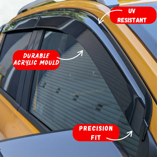 Ford Ranger Next Gen window visors