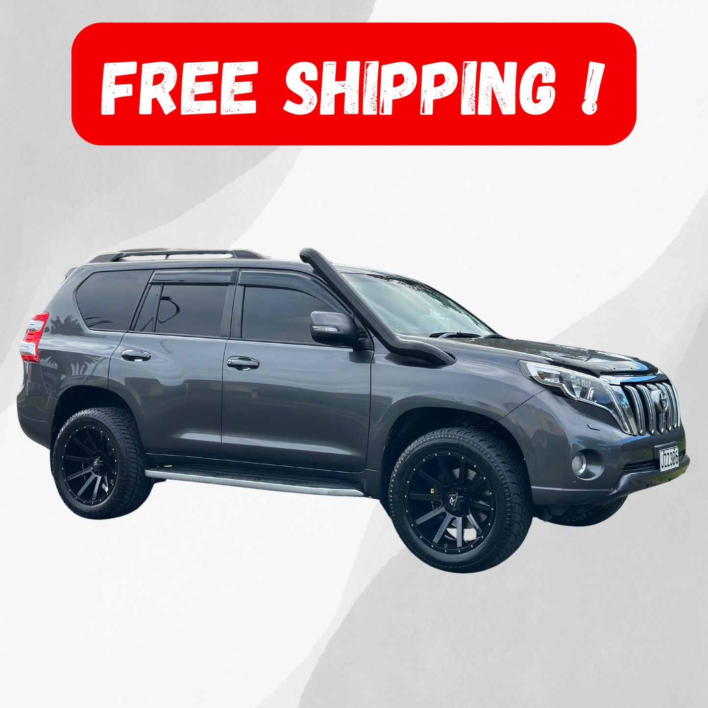 LandCruiser Prado Stainless Steel Snorkel