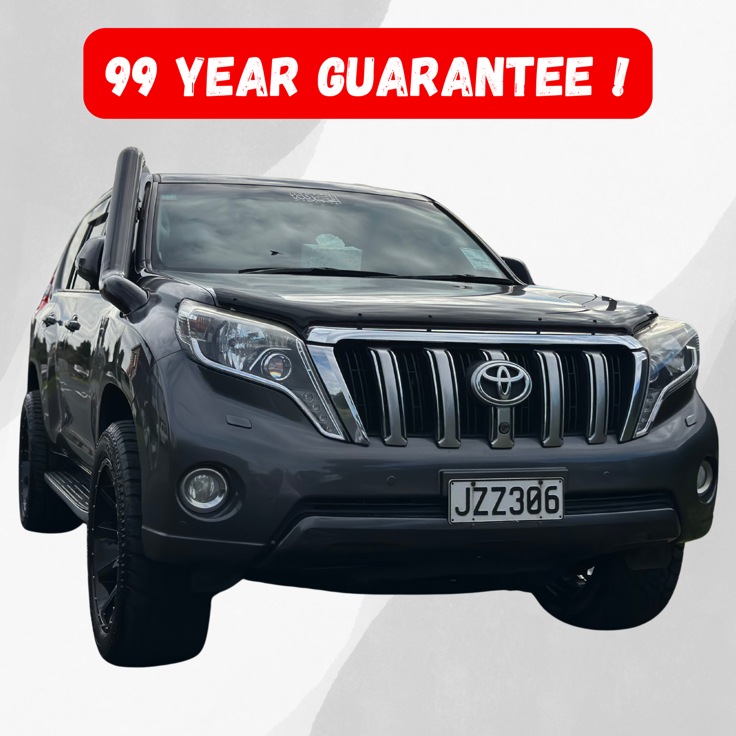 LandCruiser Prado Stainless Steel Snorkel