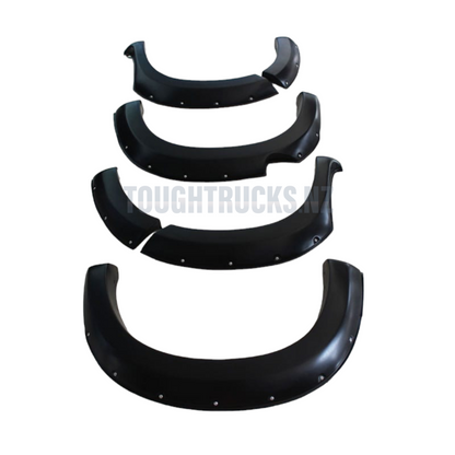 Toyota Hilux N70 fender flares  close up 
