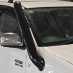 Toyota Hilux N70 Premium stainless steel snorkel — rear view