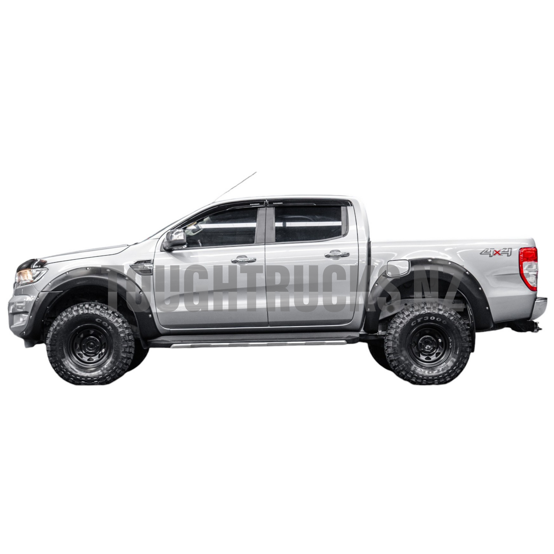 Ranger PX2 Flares Passenger side full angle
