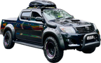 Toyota Hilux Window Visors/Monsoons Tough Trucks