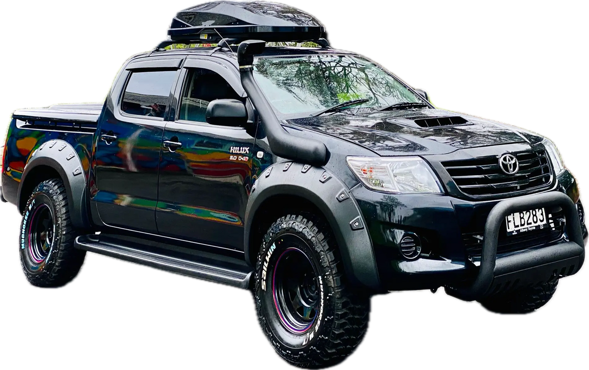 Toyota Hilux Window Visors/Monsoons Tough Trucks