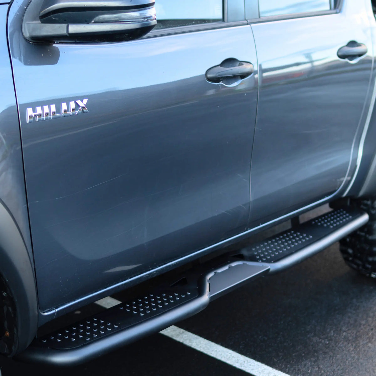 Toyota Hilux N80 Heavy Duty Running Boards Tough Trucks
