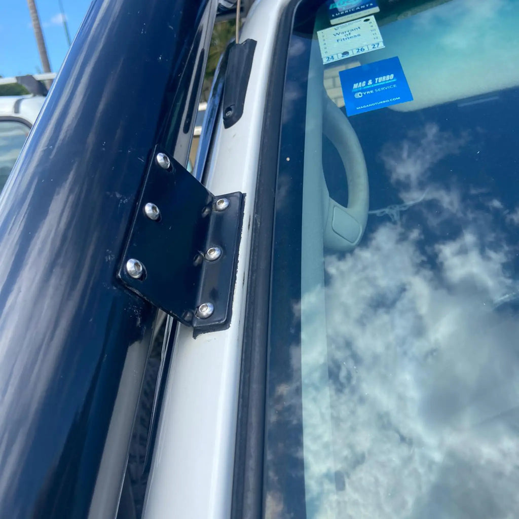 Toyota Hilux N70 Premium stainless steel snorkel — intake detail