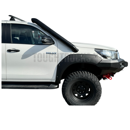 Toyota Hilux N80 Stainless Steel Snorkel Side Angle N80 Staino