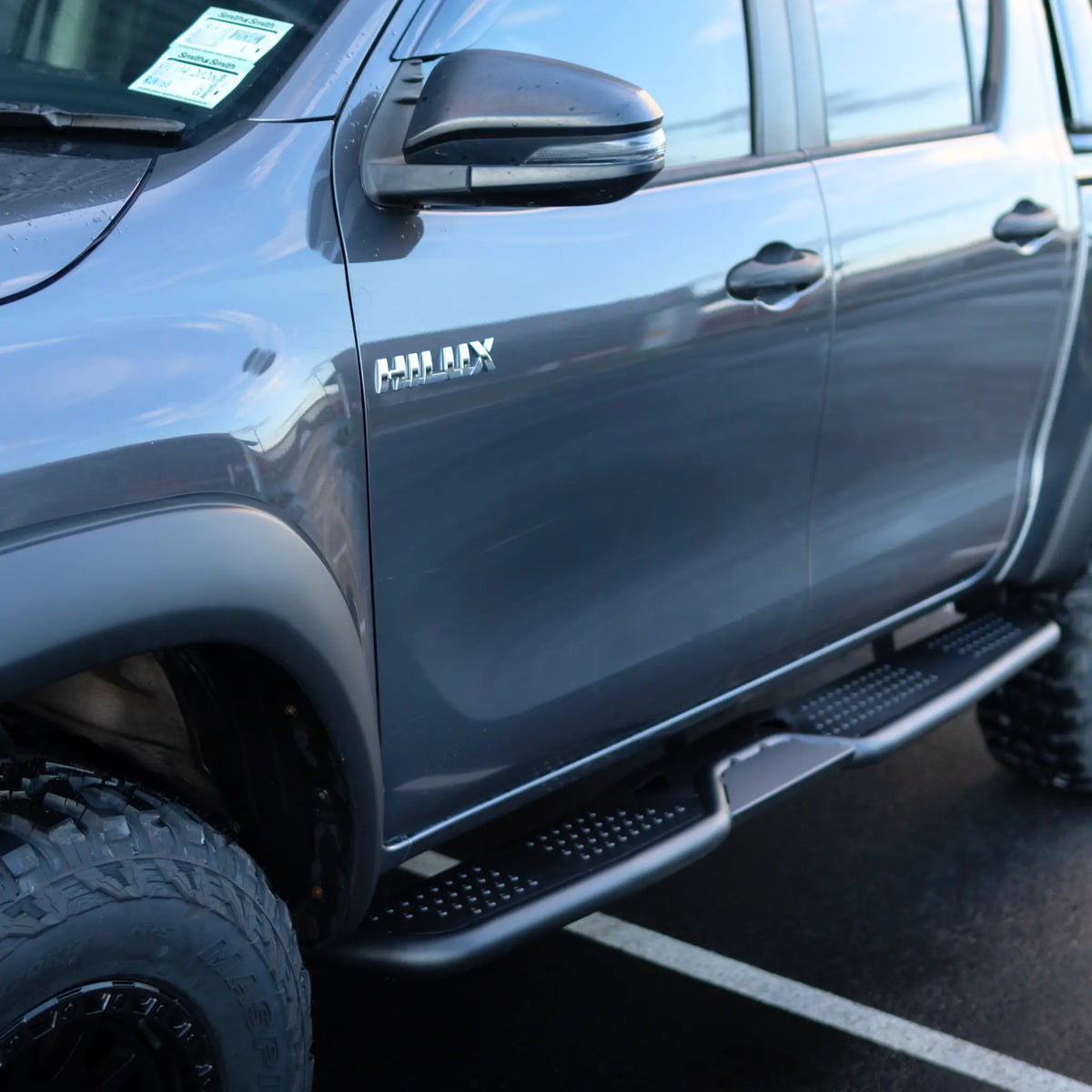 Toyota Hilux N80 Heavy Duty Running Boards — Tough Trucks NZ