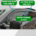Toyota Landcruiser window visors