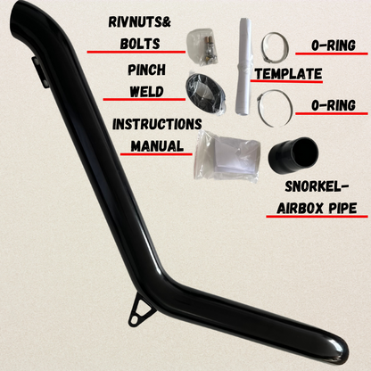 LandCruiser 70 Series Stainless Steel Snorkel