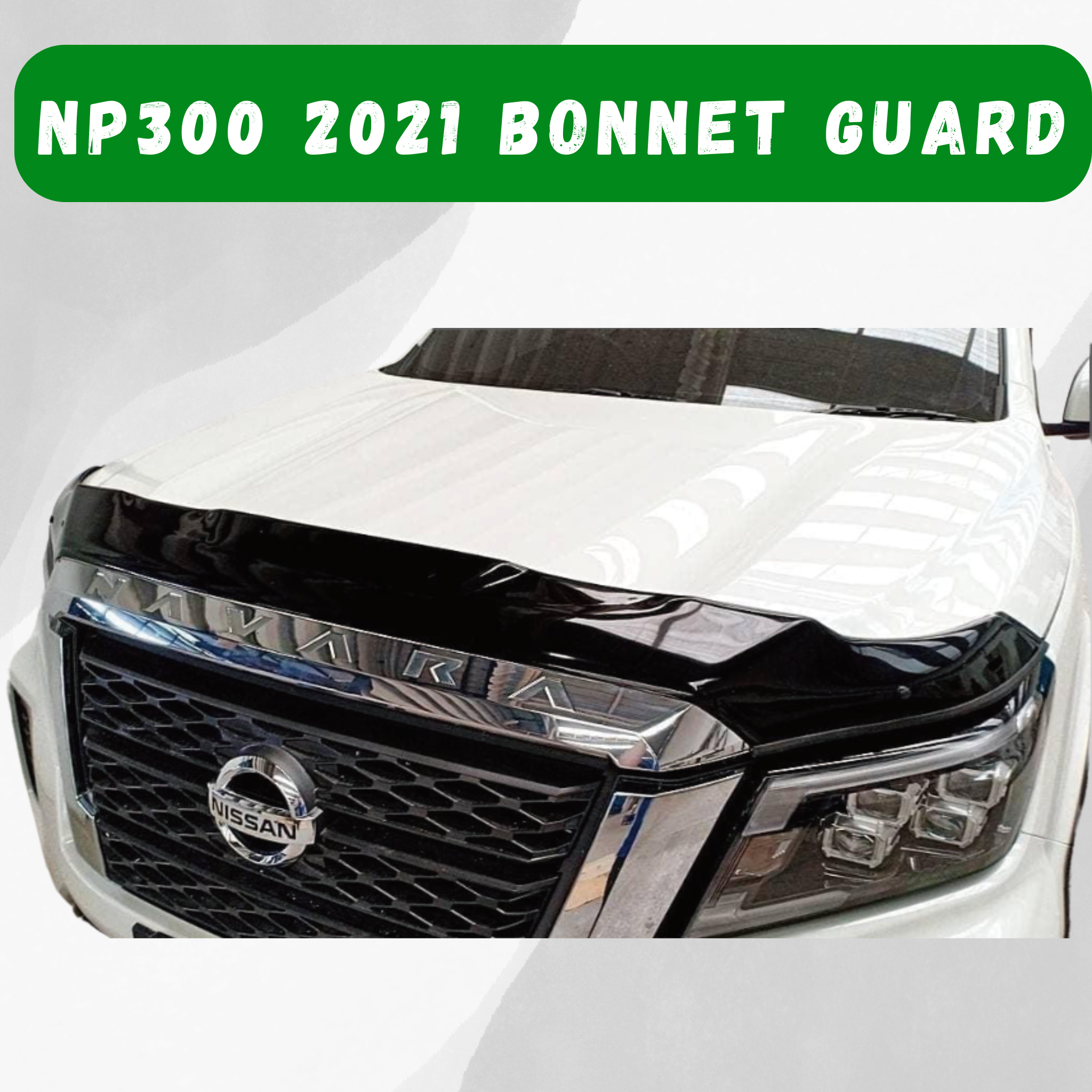 Nissan Navara Bonnet Protector NP300 2021 THICK