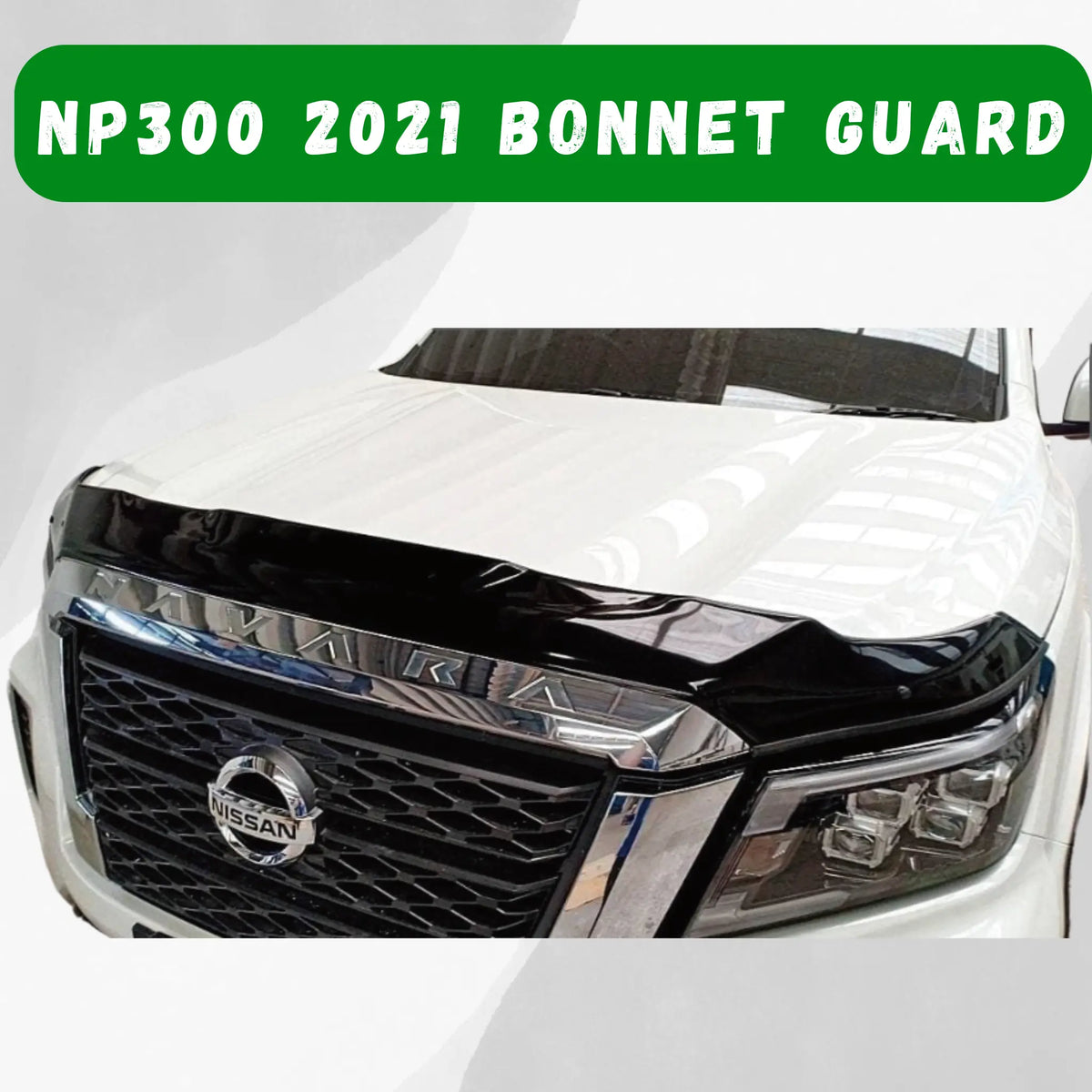 Nissan Navara THICK bonnet guard