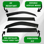 Toyota Landcruiser Prado Window Visors Monsoons — Tough Trucks NZ