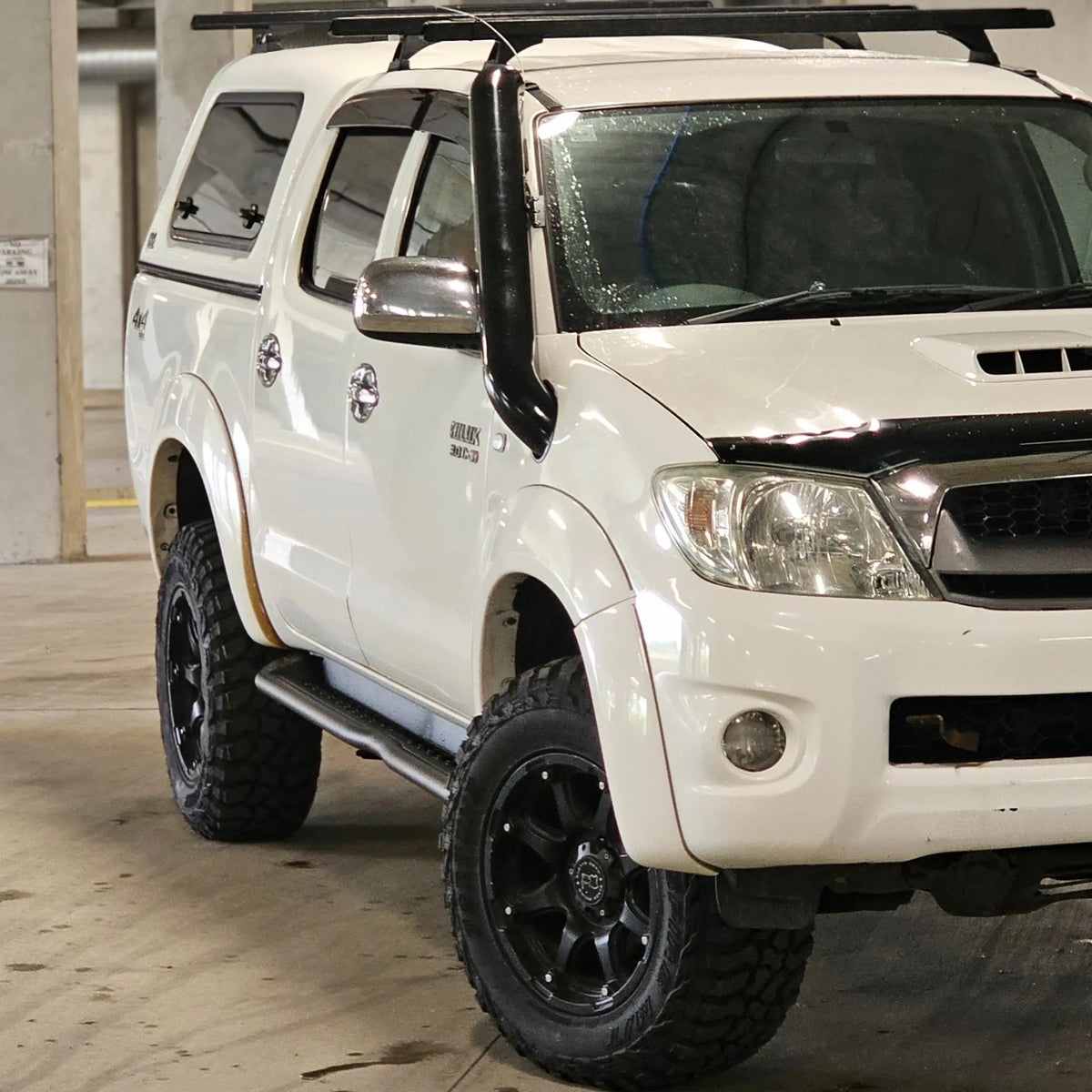 Toyota Hilux N70 Stainless Steel Snorkel Premium