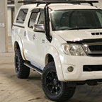 Toyota Hilux N70 Premium stainless steel snorkel — side profile