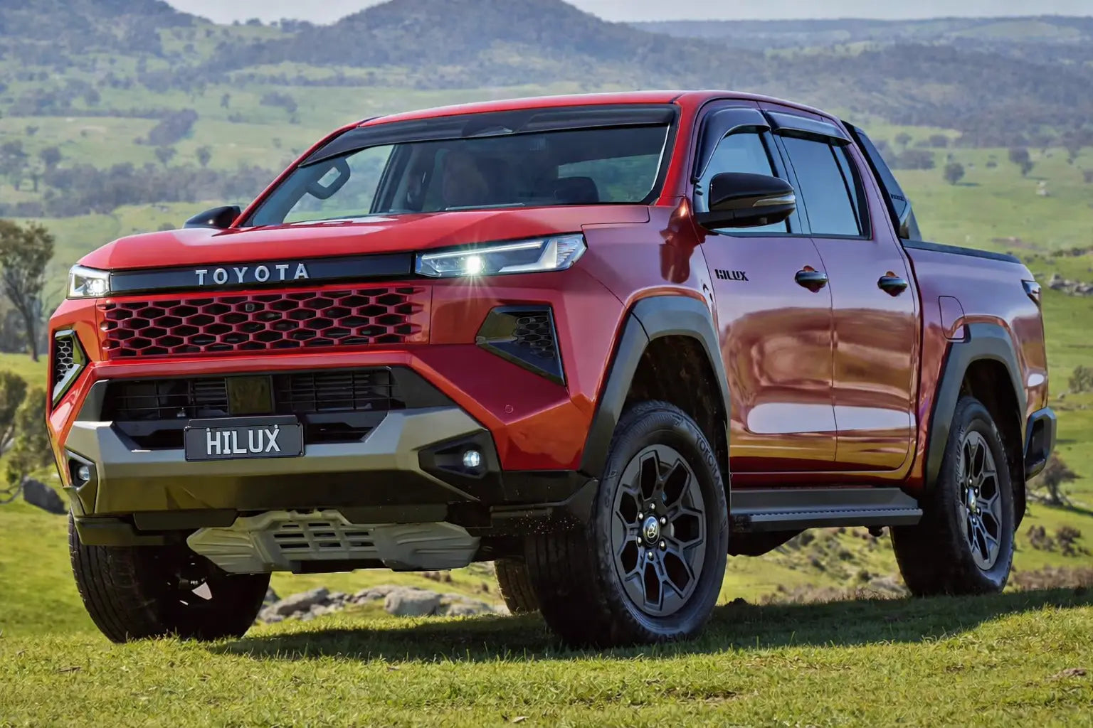 Toyota Hilux N90 Window Visors Monsoons — Tough Trucks NZ