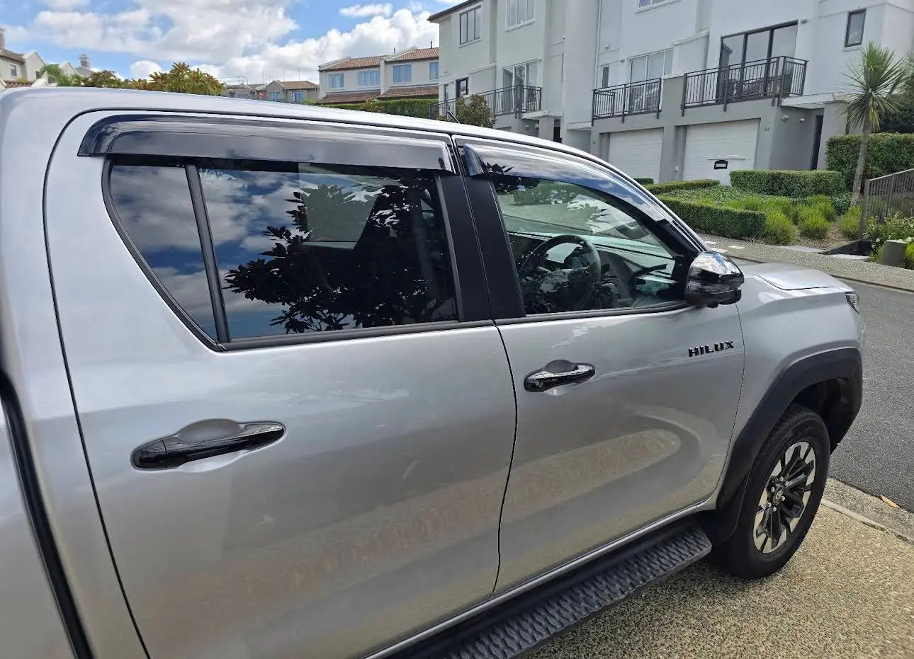 Toyota Hilux N90 Window Visors/Monsoons Tough Trucks