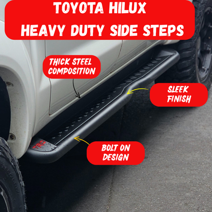 Toyota Hilux Heavy Duty Running Boards