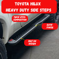 Toyota Hilux Heavy Duty Running Boards — Tough Trucks NZ