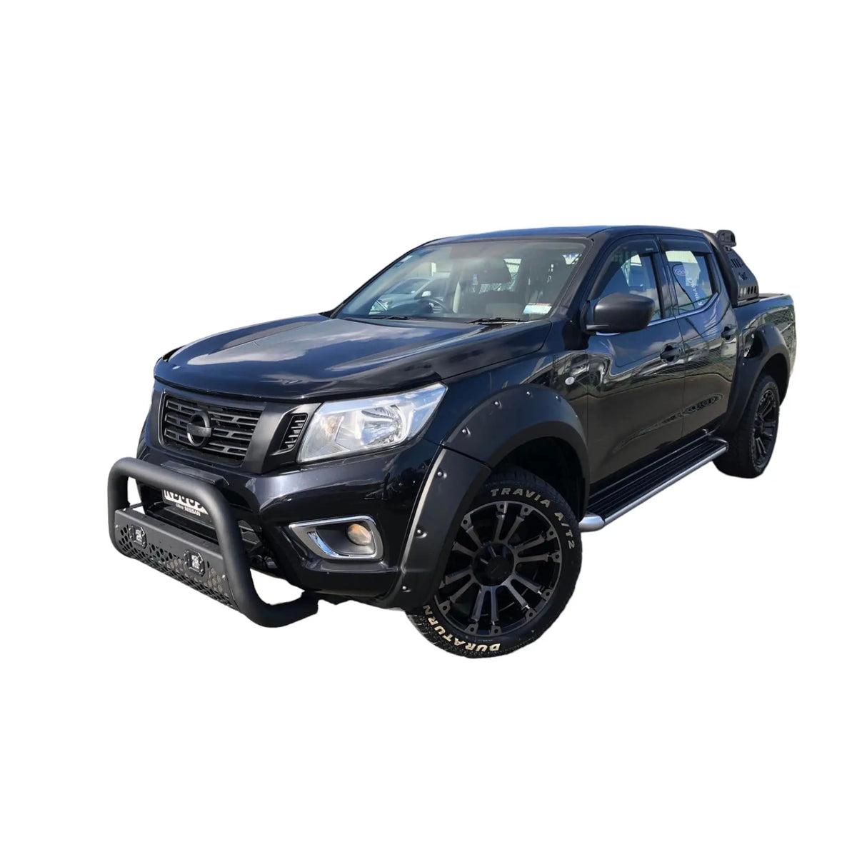 BUILT FOR THE NAVARA'S NARROWER ARCH.