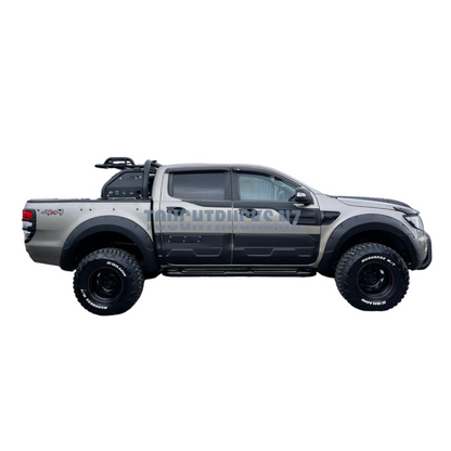 Ford Ranger Fender Flares full drivers side angle 