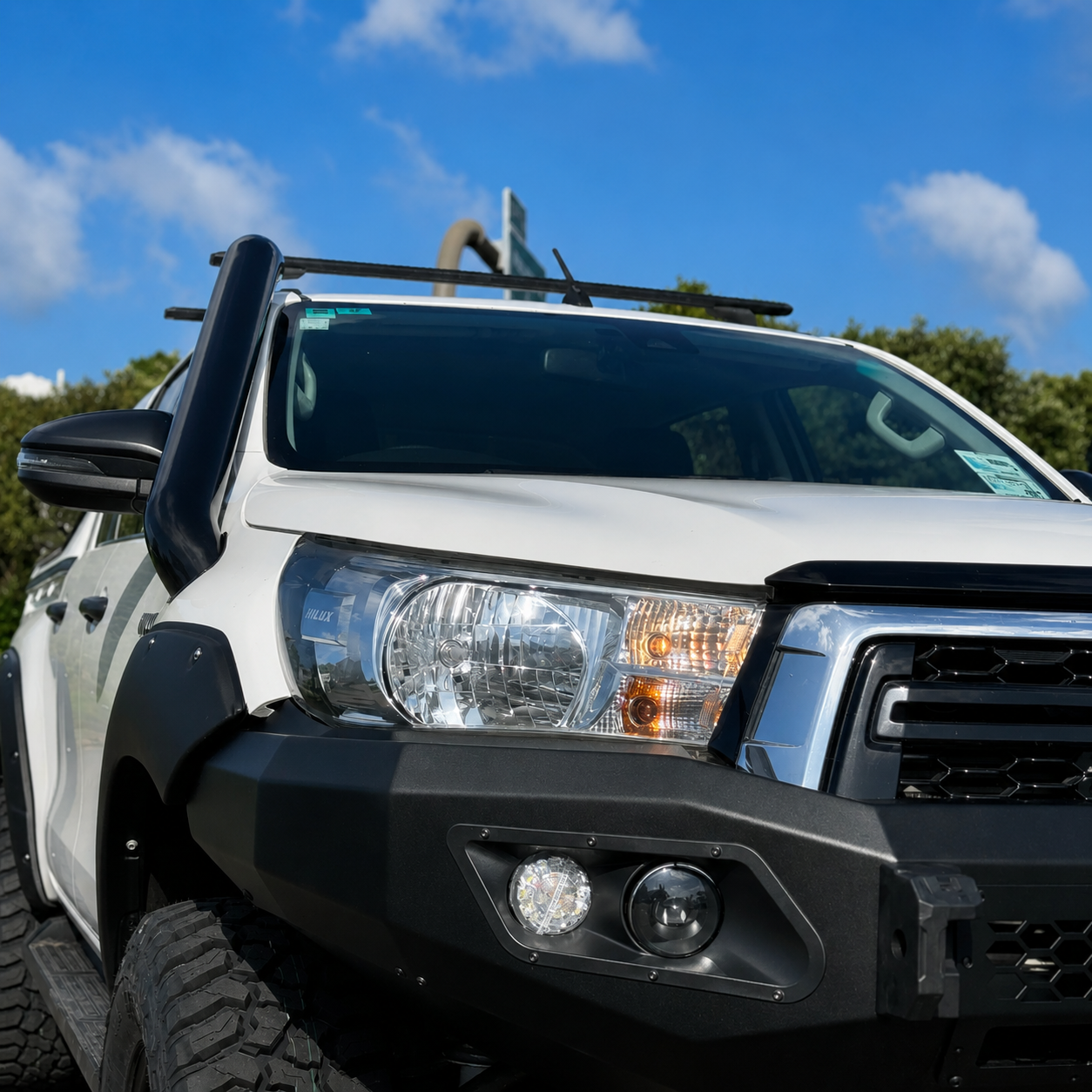 Toyota Hilux N80 Stainless Steel Snorkel Value Edition Tough Trucks